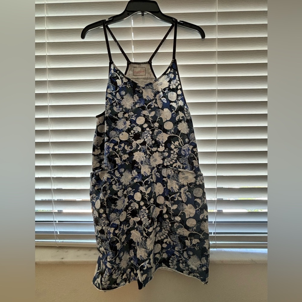 Free People Hot Shot Floral Mini Romper